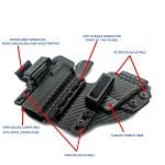 Glock 隱蔽攜帶側掛式槍套(附彈匣袋):圖片 7