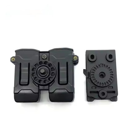 HaGear 9mm Dual Magazine Pouch with 360° Rotation Quick Detach