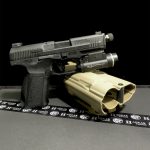 Canik TP9 with TLR-1 Light Kydex Holster - Image 4