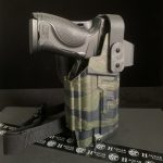 S&W MP9 with Olight Turbo Light Kydex Holster - Image 3